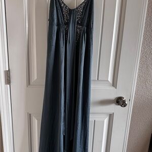 Elegant Beaded Evening Dress